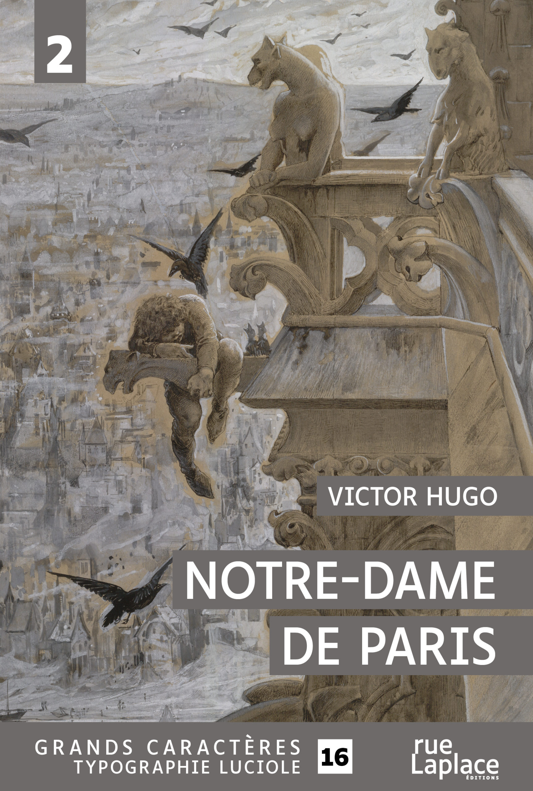 Couverture de Notre Dame de Paris de Victor Hugo
