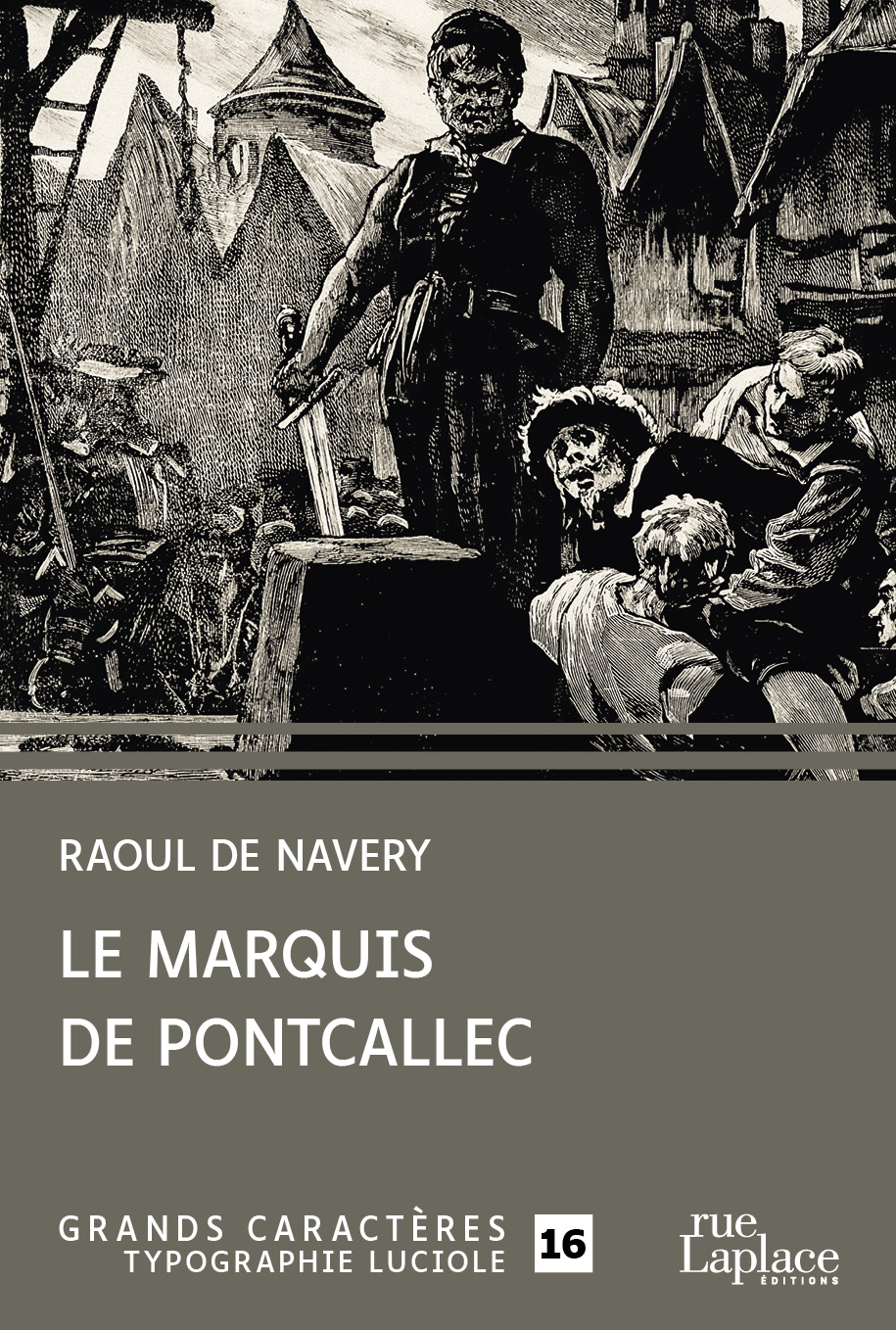 Couverture du Marquis de Pontallec de Raoul de Navery